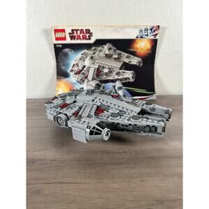 Lego Star Wars Midi-scale Millenium Falcon 7778 99% Complete Instruction Manual